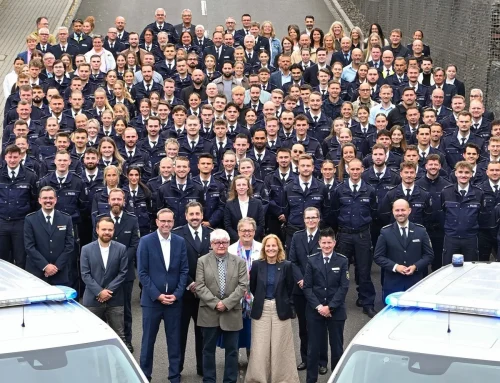 Polizei Bochum begrüßt 146 neue Einsatzkräfte