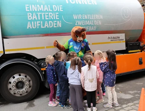 USB Bochum und Blicki e.V. schulen Grundschulkinder zum toten Winkel