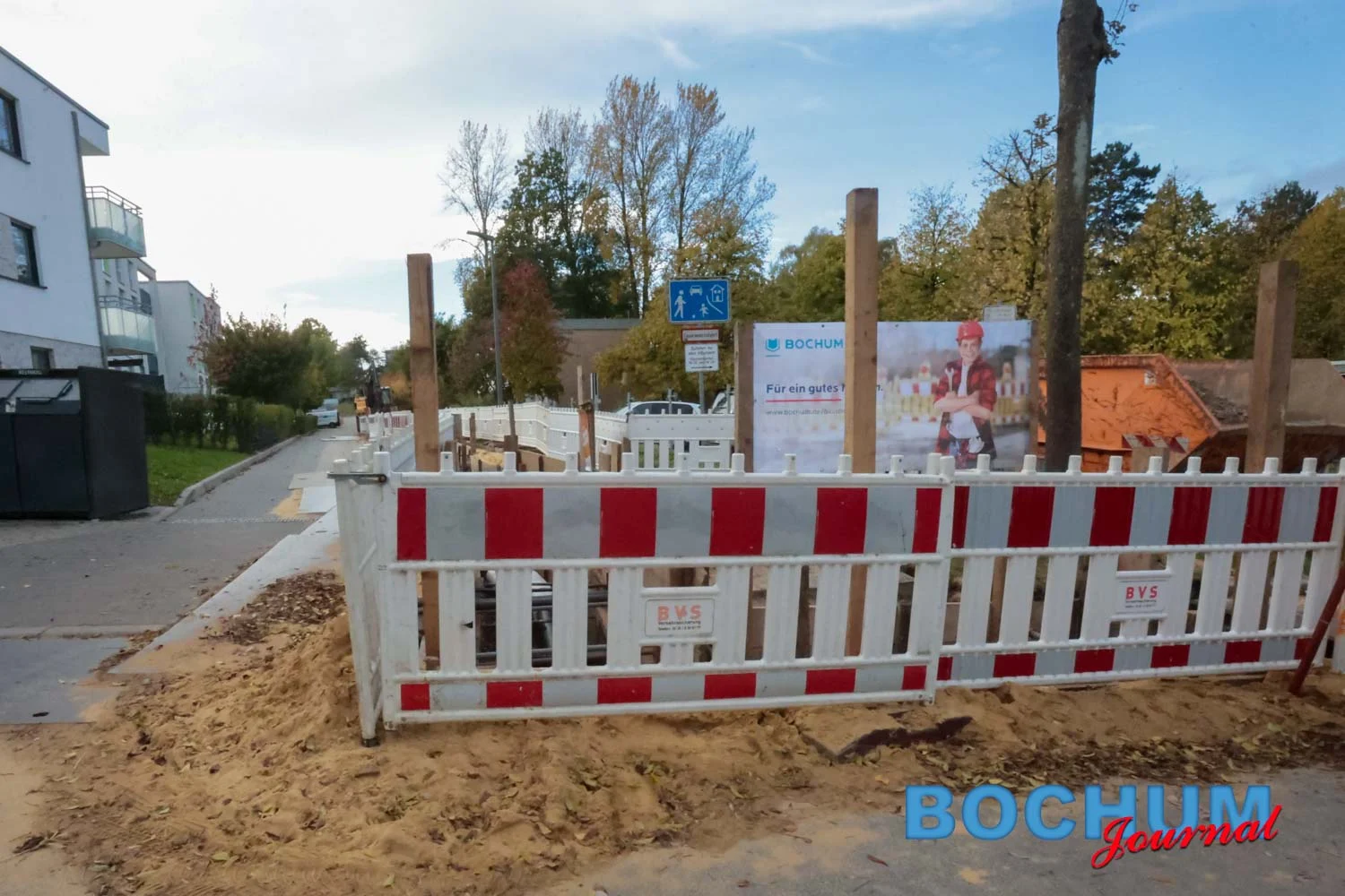 Baustelle Beitrag: Sperrungen an der Herner Straße und am Kabeisemannsweg ab 26. Oktober