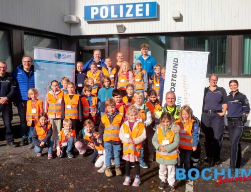 Sportjugend Bochum blickt hinter Kulissen der Polizei