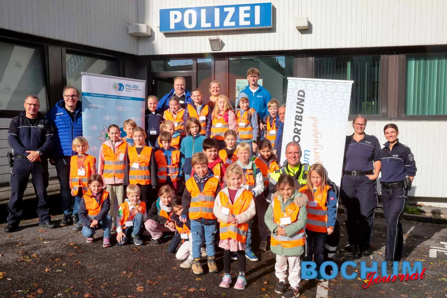 Beitrag: Sportjugend Bochum blickt hinter Kulissen der Polizei