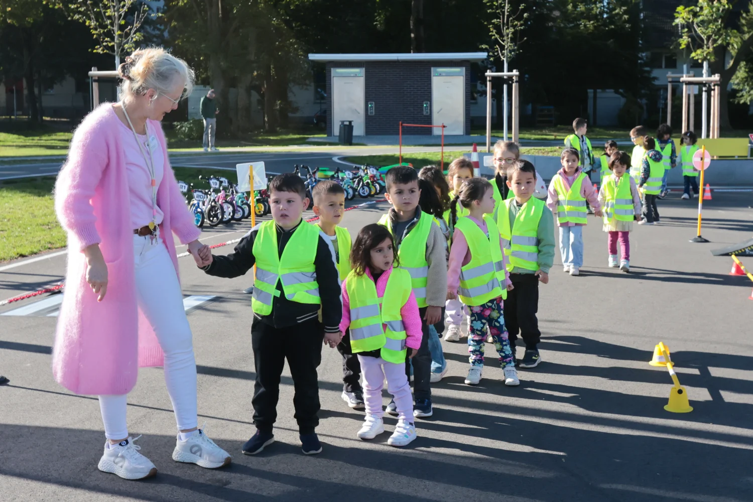 „Froggy’s mobilen Laufrad-Parcours“