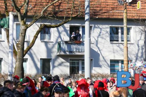 Rosenmontagsumzug Lindwurm