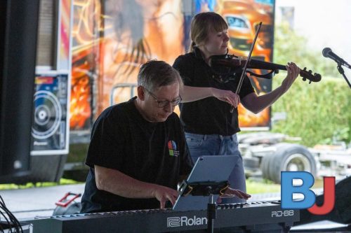 Gottesdienst auf dem Harpener Dorffest (Foto: Jenny Musall)