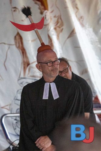 Gottesdienst auf dem Harpener Dorffest (Foto: Jenny Musall)