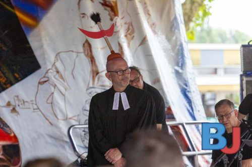 Gottesdienst auf dem Harpener Dorffest (Foto: Jenny Musall)