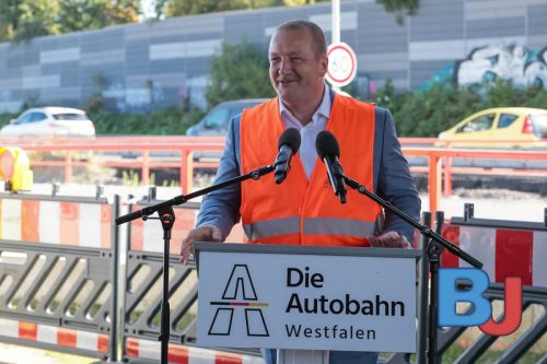 18.08.2025 - Eroeffnung Tunnel Baukau im Autobahnkreuz Herne
