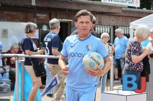 12.07.2025 - Benefizspiel zwischen der Ü-40-Auswahl von Concordia Wiemelhausen und Weitmar 45 und der Traditionsmannschaft des VfL Bochum 1848