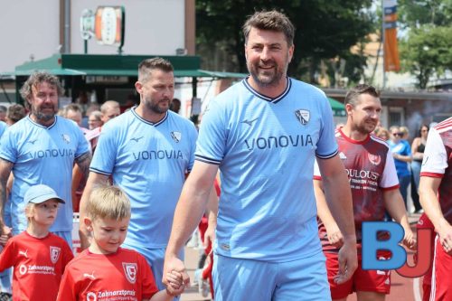 12.07.2025 - Benefizspiel zwischen der Ü-40-Auswahl von Concordia Wiemelhausen und Weitmar 45 und der Traditionsmannschaft des VfL Bochum 1848