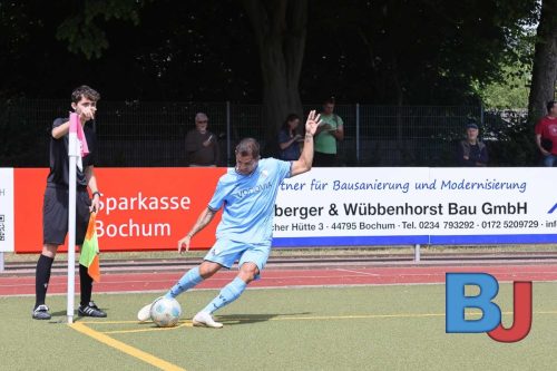 12.07.2025 - Benefizspiel zwischen der Ü-40-Auswahl von Concordia Wiemelhausen und Weitmar 45 und der Traditionsmannschaft des VfL Bochum 1848