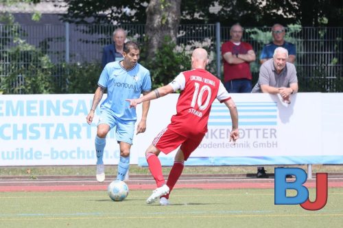 12.07.2025 - Benefizspiel zwischen der Ü-40-Auswahl von Concordia Wiemelhausen und Weitmar 45 und der Traditionsmannschaft des VfL Bochum 1848